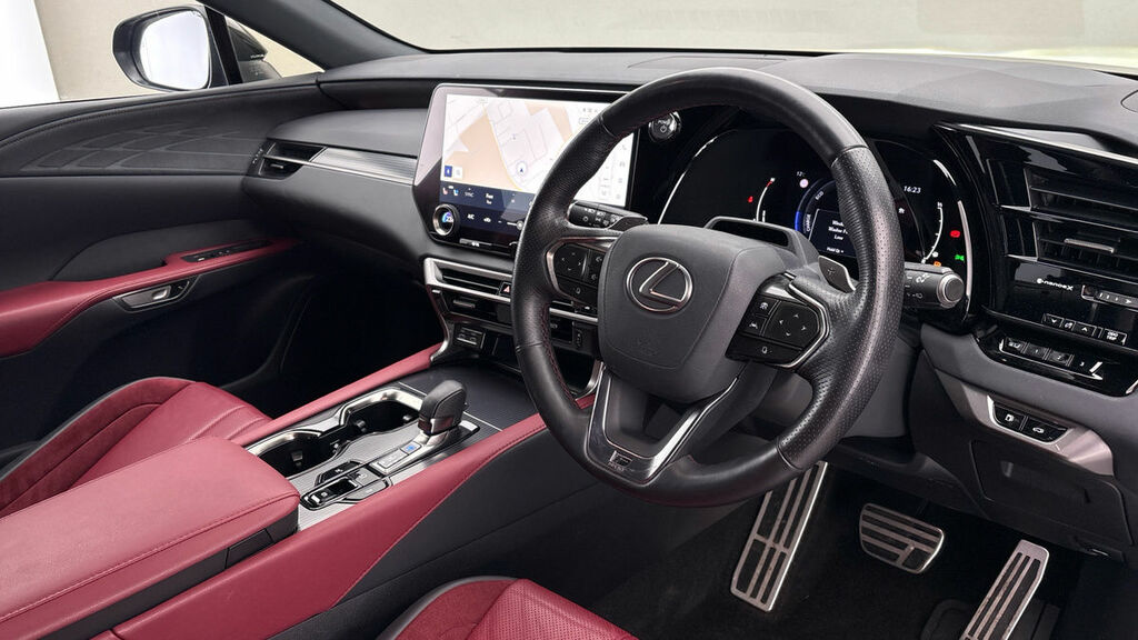 Lexus RX 2.4 500H Turbo F Sport Suv Hybrid YGZ8848 Black #5
