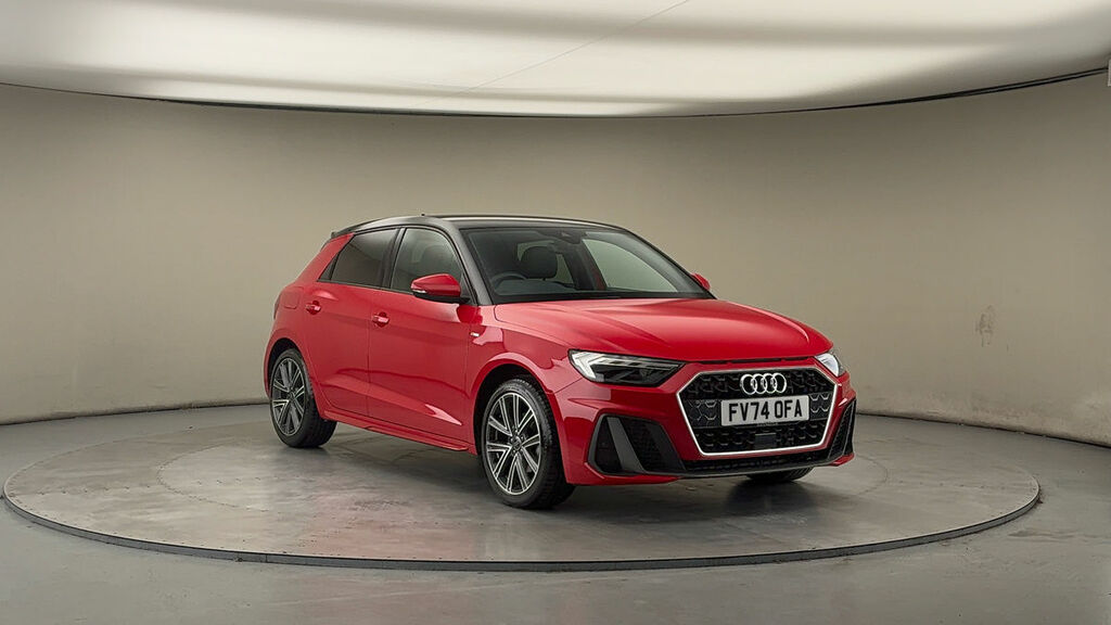 Audi A1 1.5 Tfsi 35 S Line Sportback S Tronic E Red
