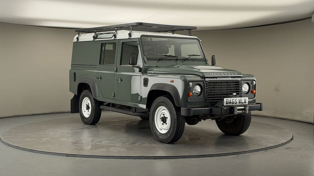 Land Rover Defender 110 2.2 Tdci Utility Wagon Double Cab Manua DA65WLW Green