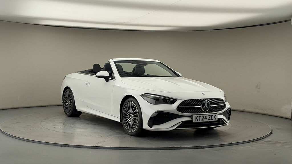 Mercedes-Benz CLE Class 2.0 Cle300h Mhev Amg Line Premium Cabriolet White