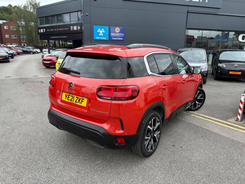 Citroen C5 Aircross 1.5 Bluehdi 130 Flair Plus Eat8 - 2021 21 Red #4