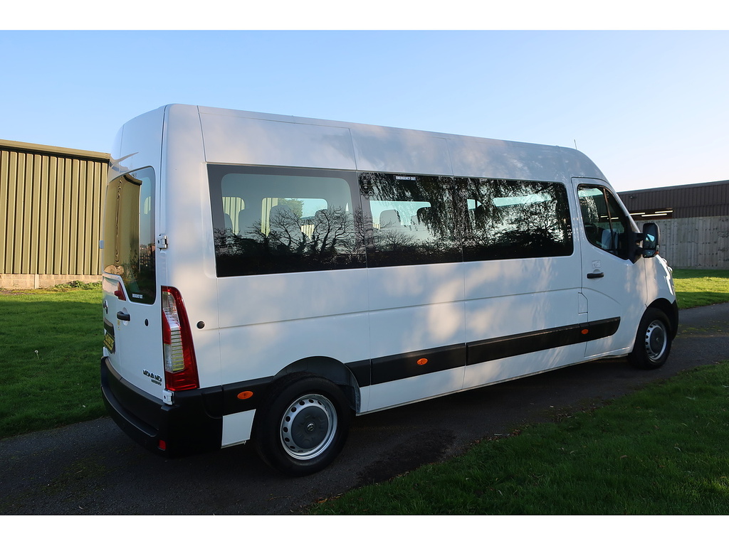 Vauxhall Movano 2.3 Cdti 3900 Biturbo Minibus L3 White