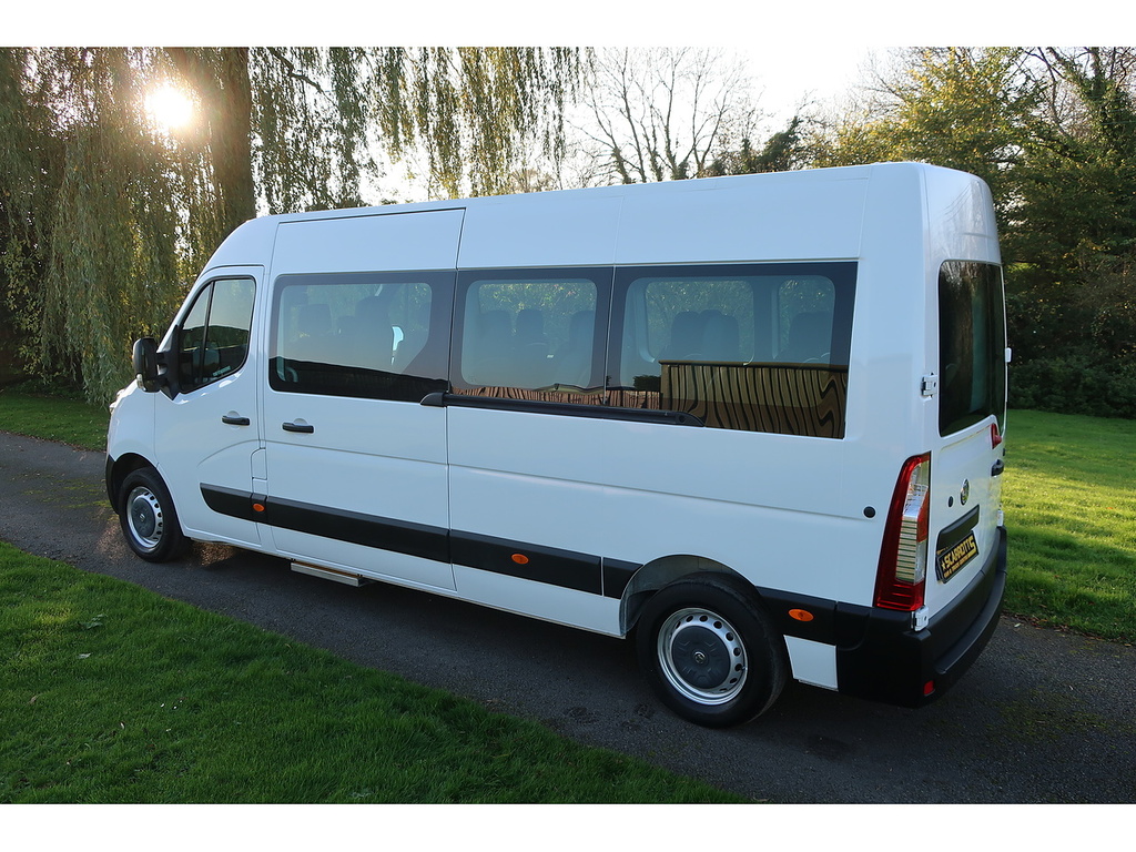 Vauxhall Movano 2.3 Cdti 3900 Biturbo Minibus L3 White #3