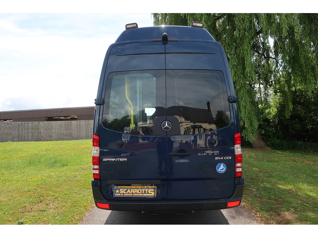 Mercedes-Benz Sprinter 2.1 514 Cdi Blueefficiency L4 H3 Wheelchair Access Blue #5