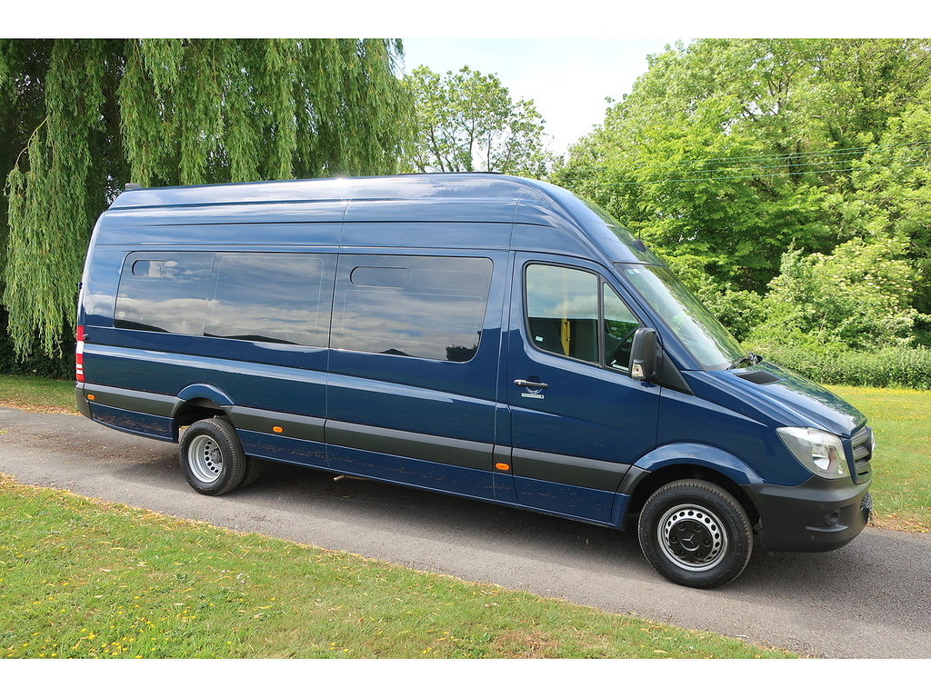 Mercedes-Benz Sprinter 2.1 514 Cdi Blueefficiency L4 H3 Wheelchair Access Blue #3