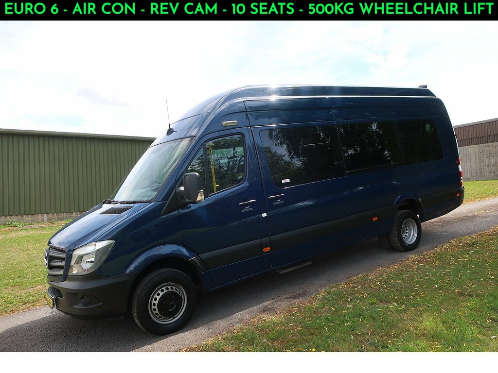 Mercedes-Benz Sprinter 2.1 514 Cdi Blueefficiency L4 H3 Wheelchair Access Blue