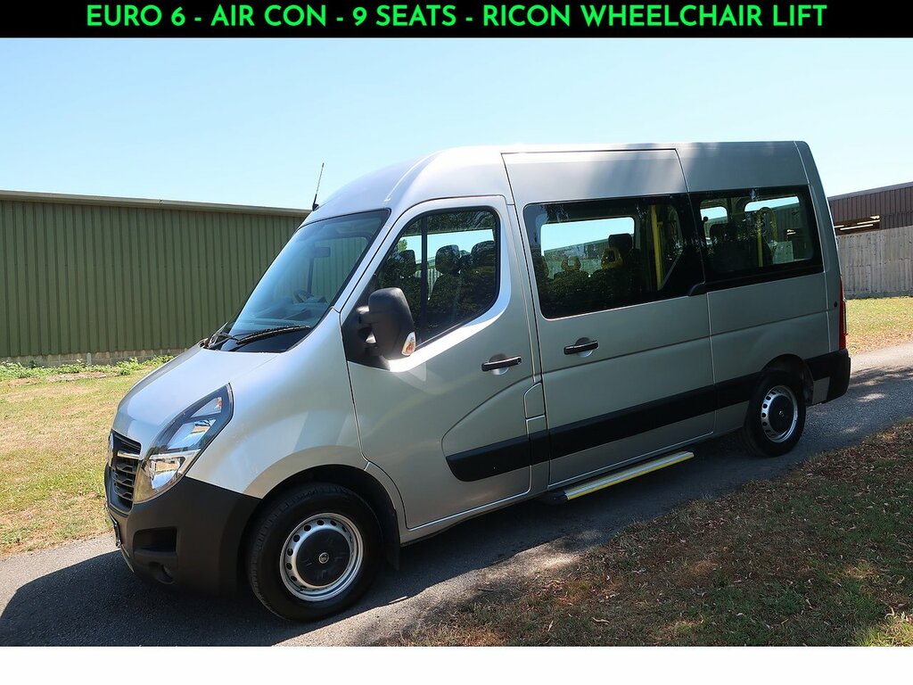 Vauxhall Movano 2.3 Cdti 3500 Biturbo Edition L2 H2 Wheelchair Acc Silver