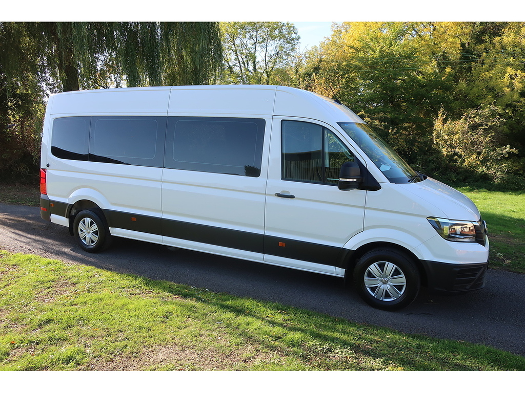 Volkswagen Crafter 2.0 Tdi 35 L3 H2 Luxury Minibus Fwd Euro 6 140 Ps White #3