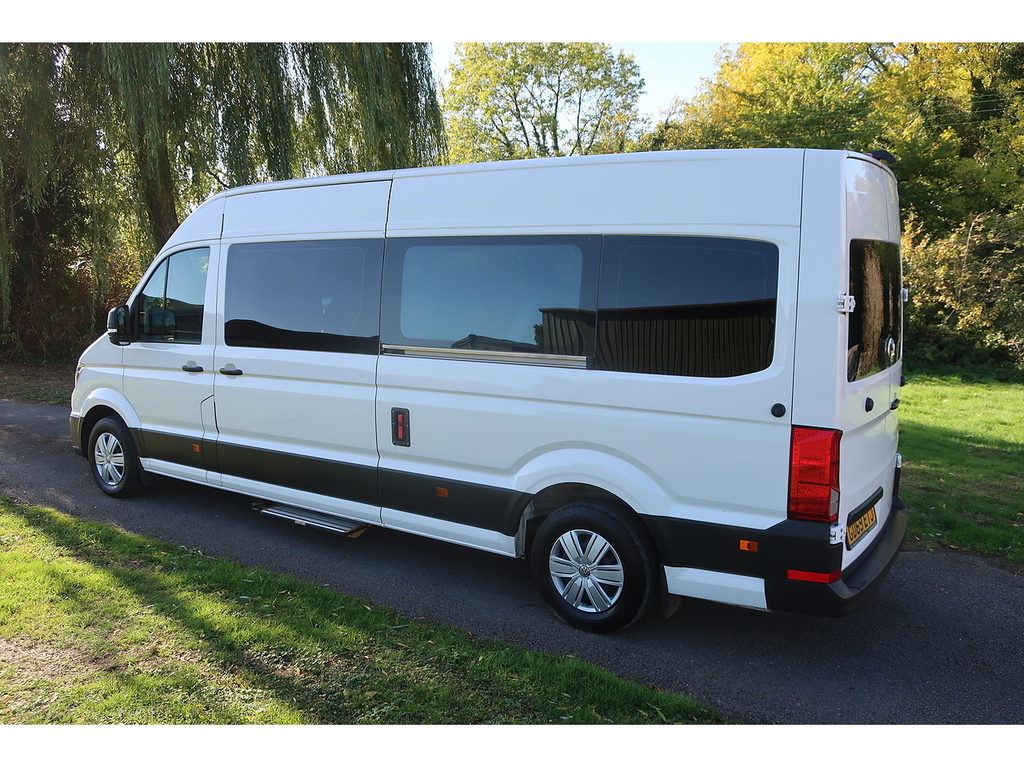 Volkswagen Crafter 2.0 Tdi 35 L3 H2 Luxury Minibus Fwd Euro 6 140 Ps White #4