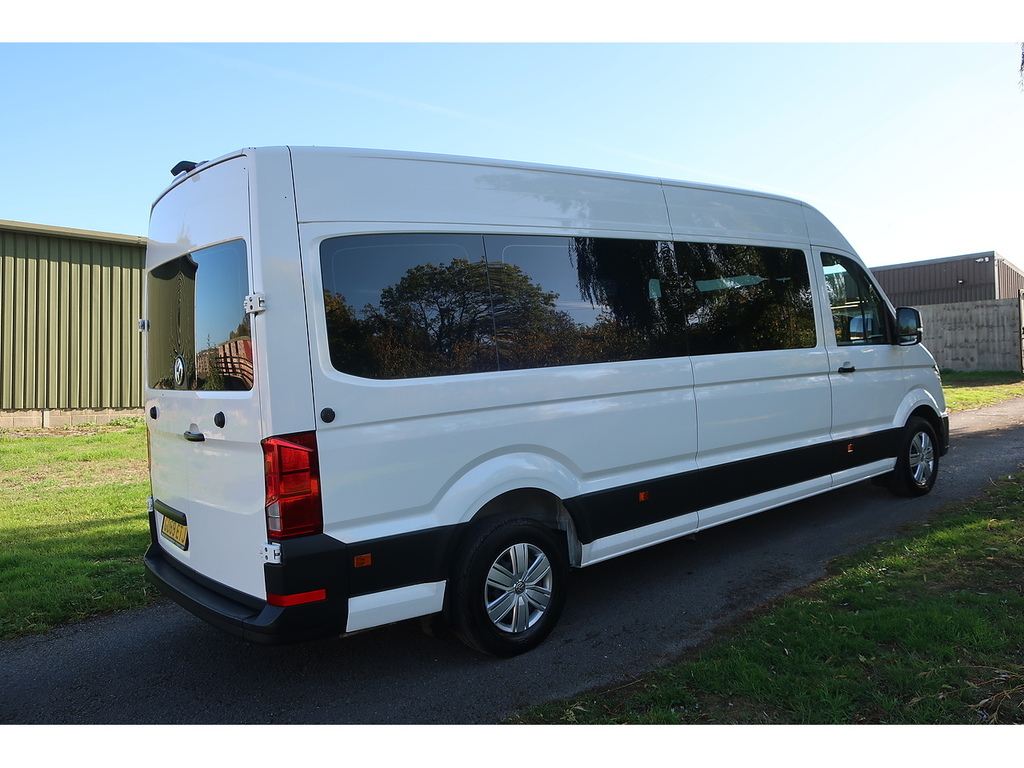 Volkswagen Crafter 2.0 Tdi 35 L3 H2 Luxury Minibus Fwd Euro 6 140 Ps White #2