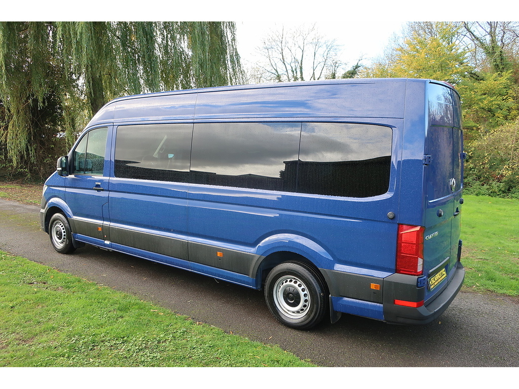 Volkswagen Crafter 2.0 Tdi Cr35 L3 H2 Trendline Luxury Stan Blue #4