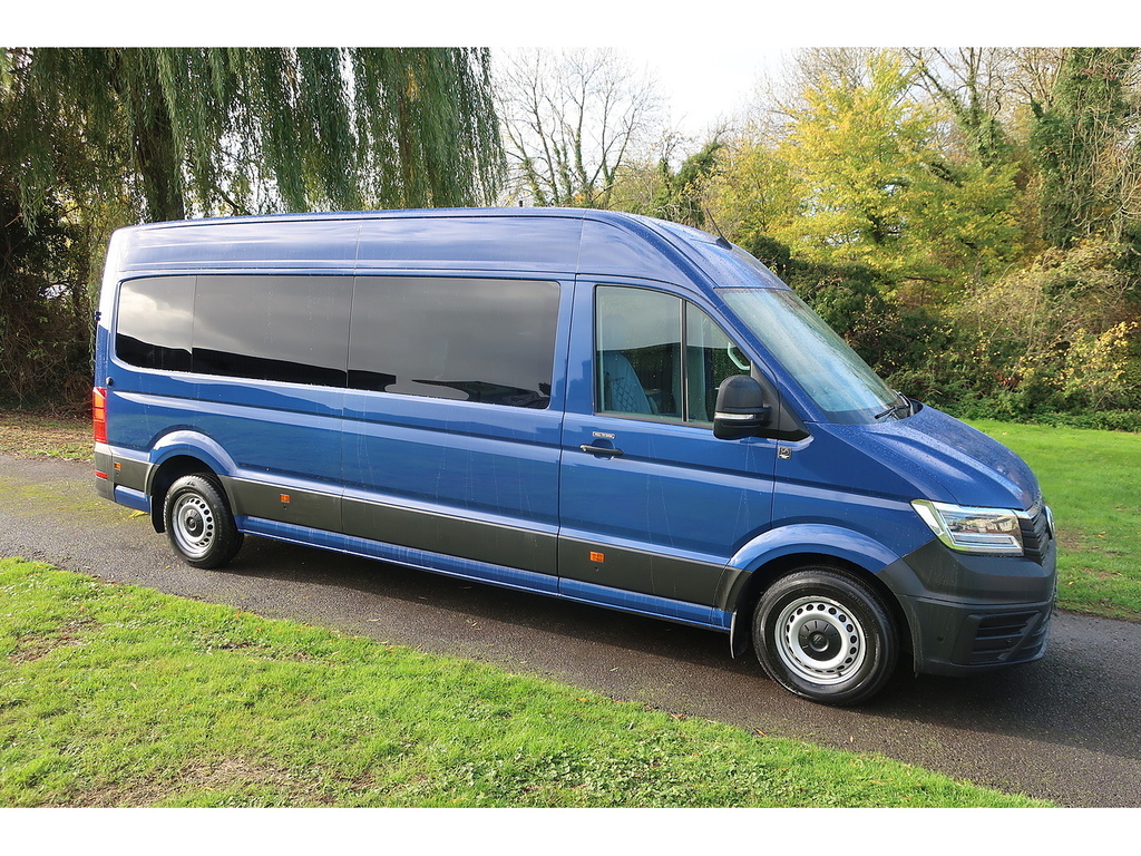 Volkswagen Crafter 2.0 Tdi Cr35 L3 H2 Trendline Luxury Stan Blue #3