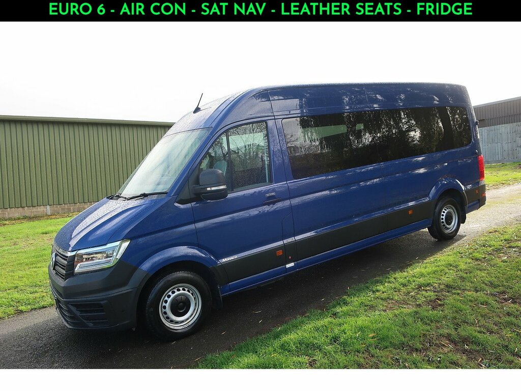 Volkswagen Crafter 2.0 Tdi Cr35 L3 H2 Trendline Luxury Stan Blue