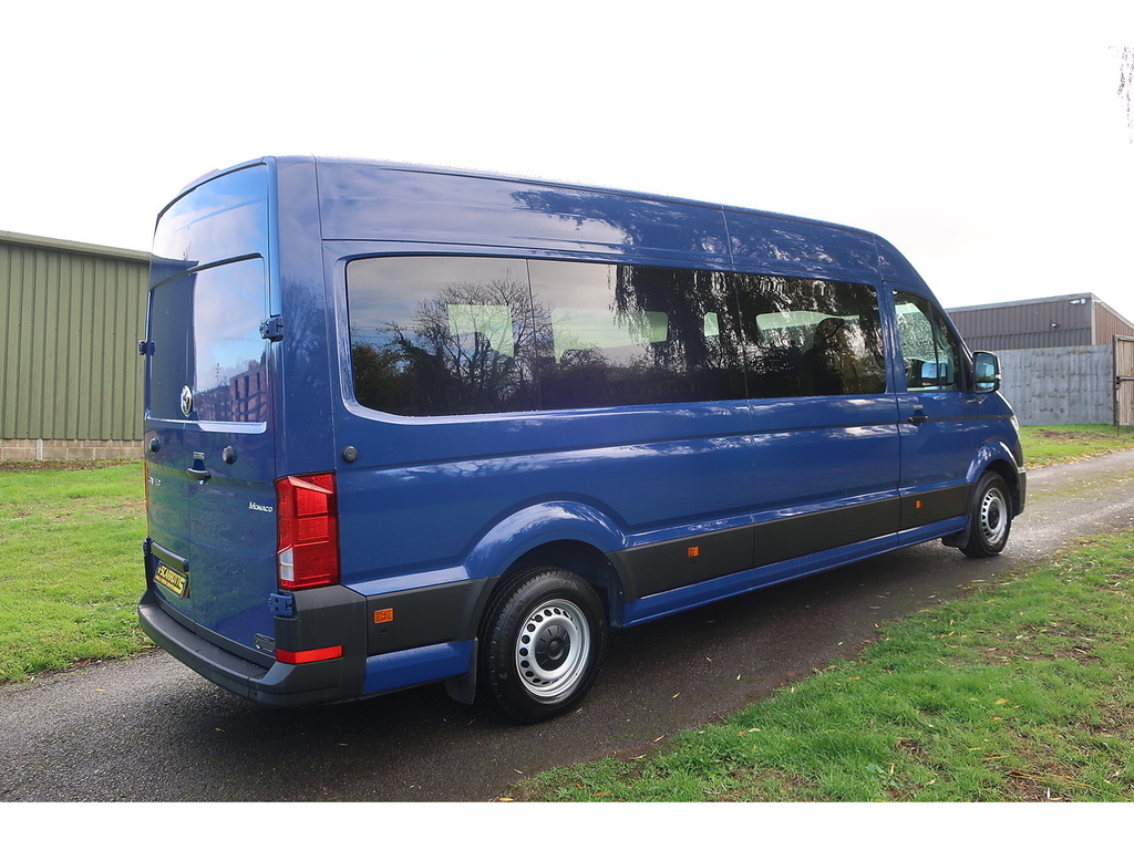 Volkswagen Crafter 2.0 Tdi Cr35 L3 H2 Trendline Luxury Stan Blue #2