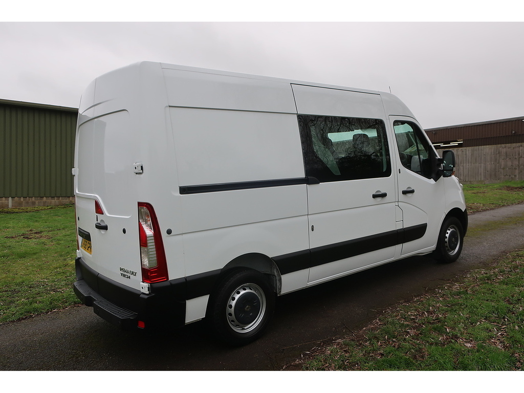 Renault Master 2.3 Dci Energy 35 Business Crew Van Double Cab 6Dr White #2