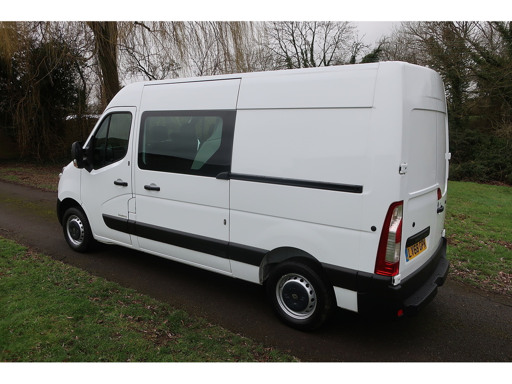 Renault Master 2.3 Dci Energy 35 Business Crew Van Double Cab 6Dr White #4