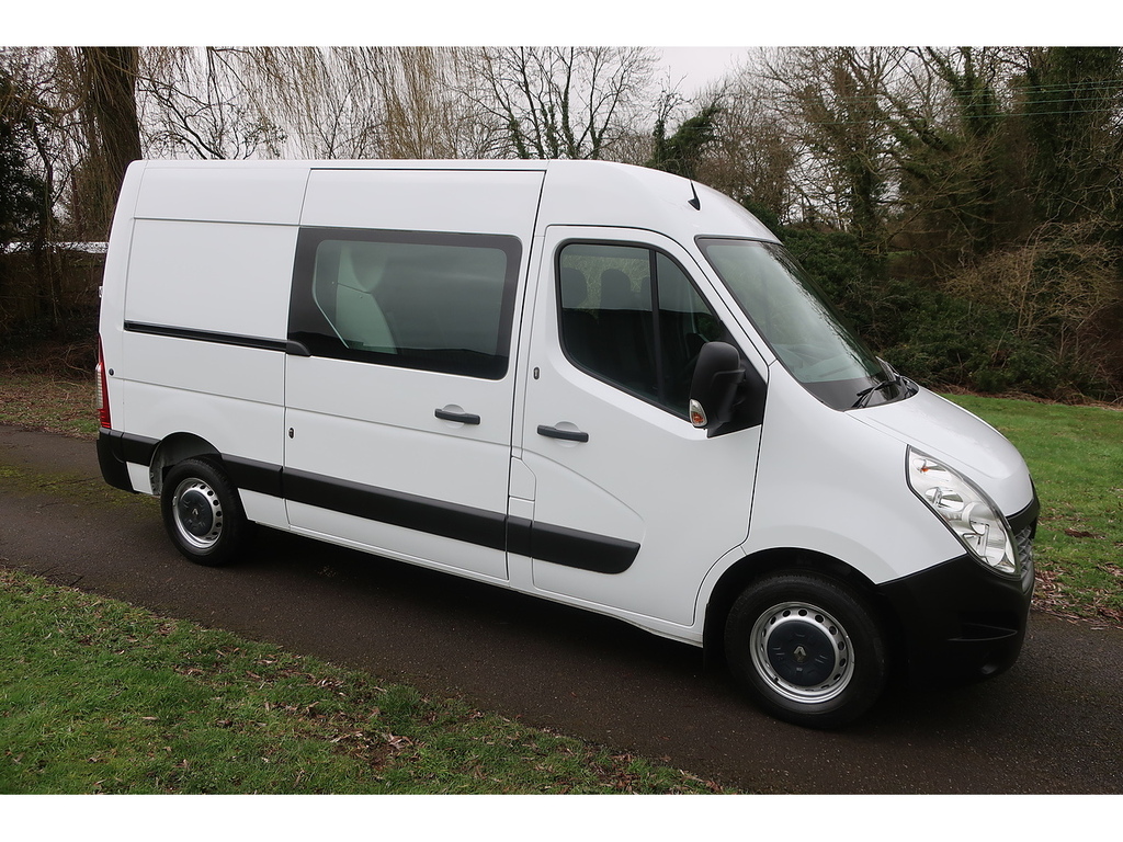 Renault Master 2.3 Dci Energy 35 Business Crew Van Double Cab 6Dr White #3