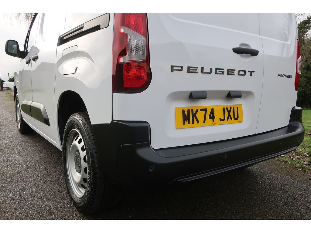 Peugeot Partner 1.5 Bluehdi 1000 Professional Standard Panel Van 5 MK74JXU White #6
