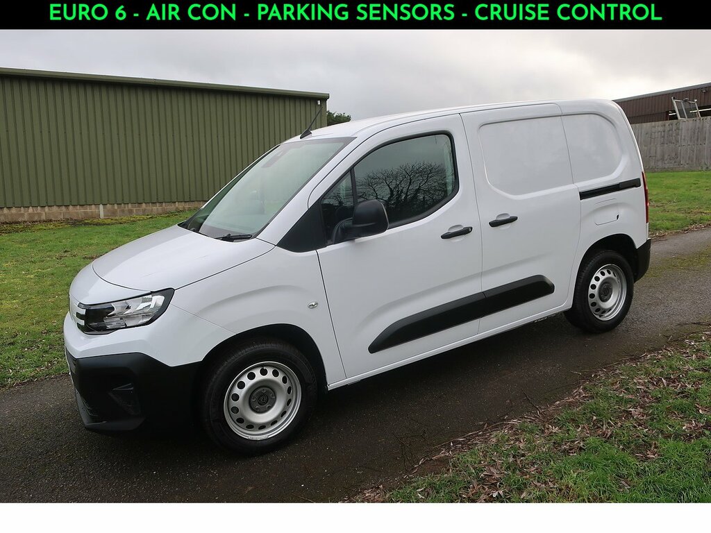 Peugeot Partner 1.5 Bluehdi 1000 Professional Standard Panel Van 5 White