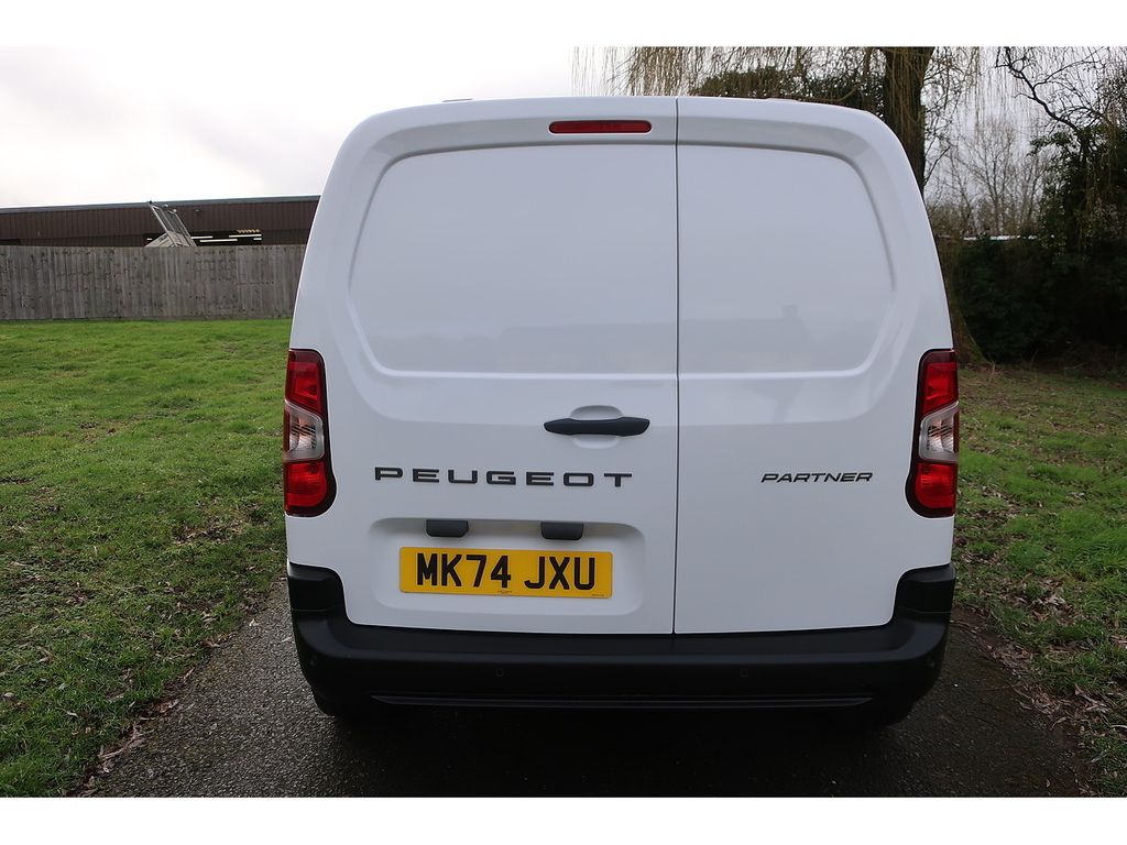Peugeot Partner 1.5 Bluehdi 1000 Professional Standard Panel Van 5 MK74JXU White #5