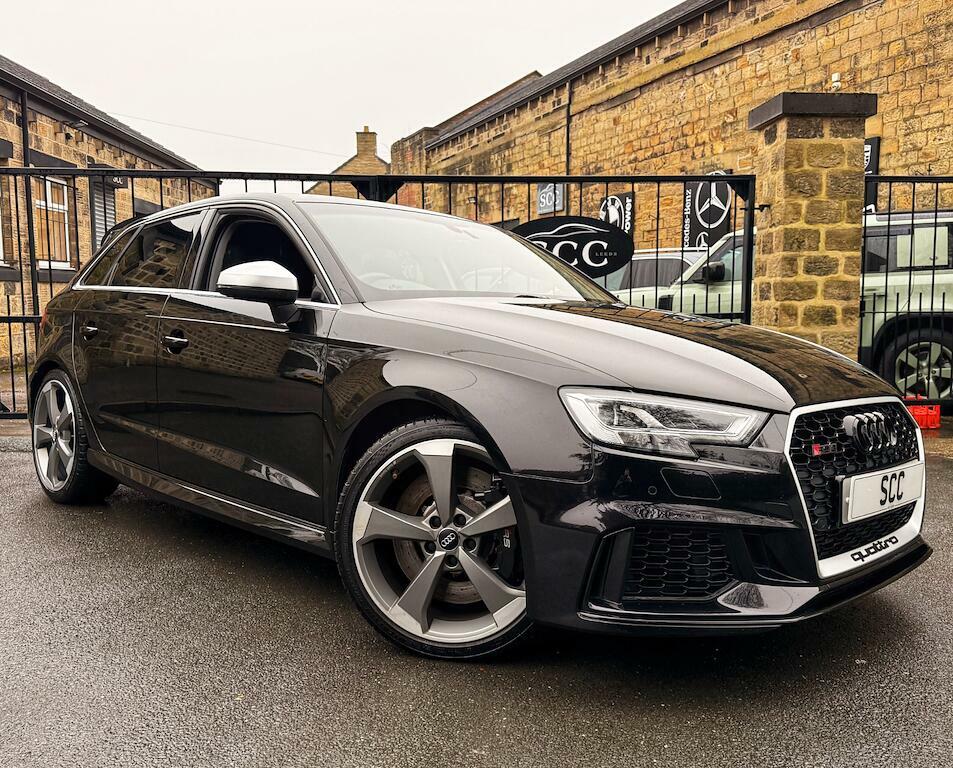 Audi RS3 2.5 Tfsi Sportback S Tronic Quattro Euro 6 Ss 5 Black
