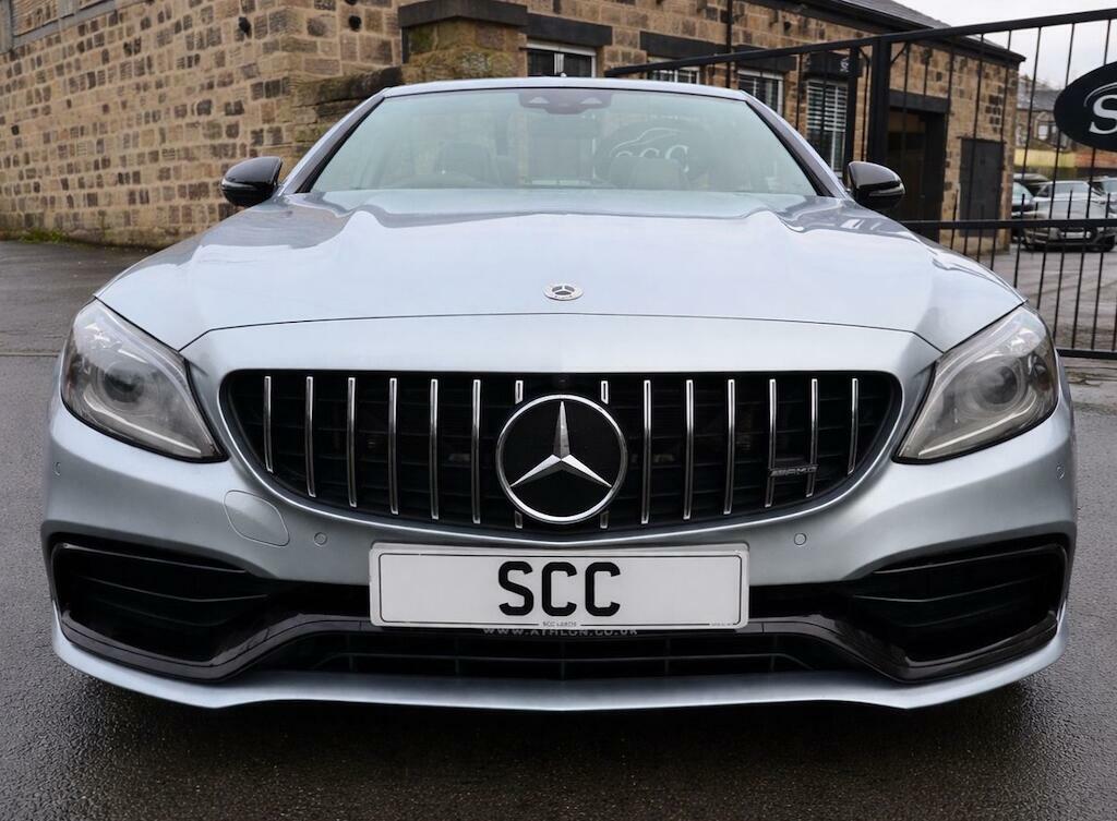 Mercedes-Benz C Class 4.0 C63 V8 Biturbo Amg S Night Edition Premium Pl Silver #3
