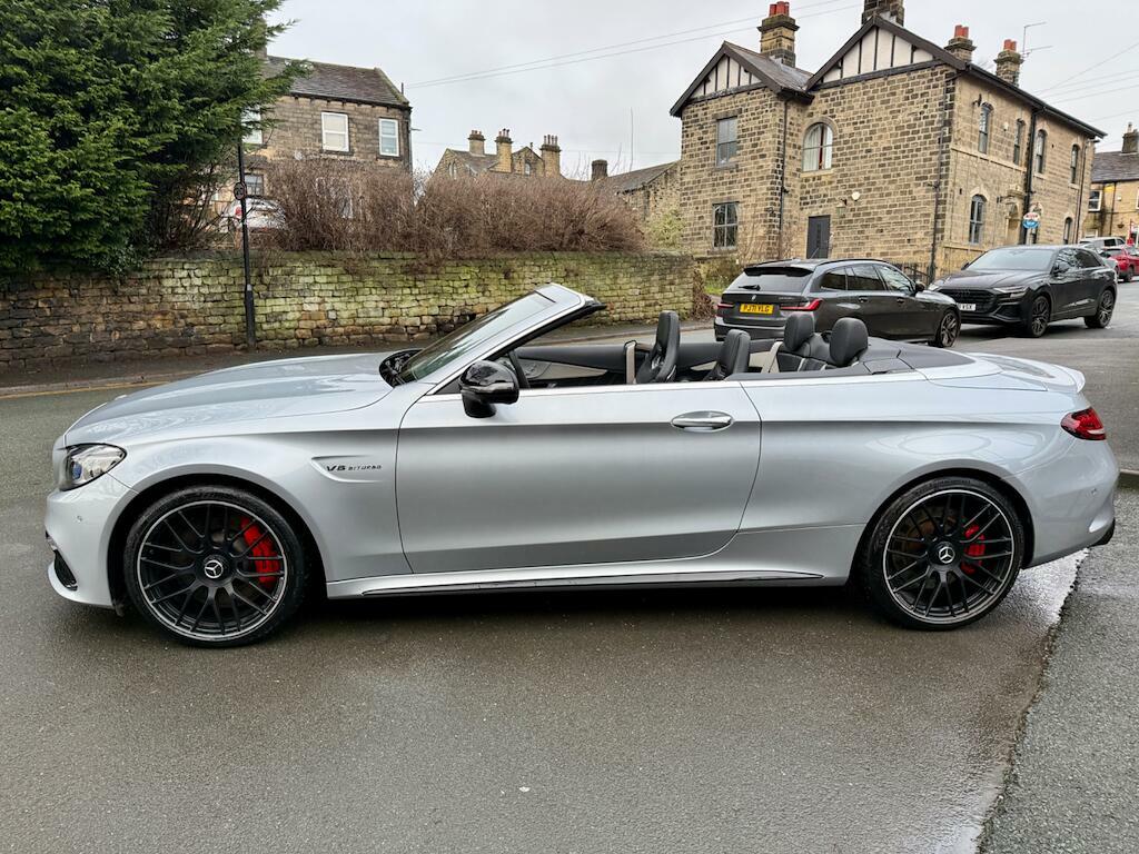 Mercedes-Benz C Class 4.0 C63 V8 Biturbo Amg S Night Edition Premium Pl Silver #5