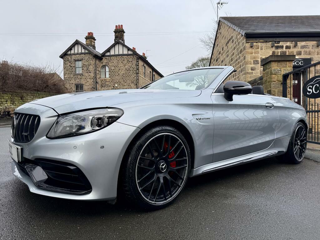 Mercedes-Benz C Class 4.0 C63 V8 Biturbo Amg S Night Edition Premium Pl Silver #4