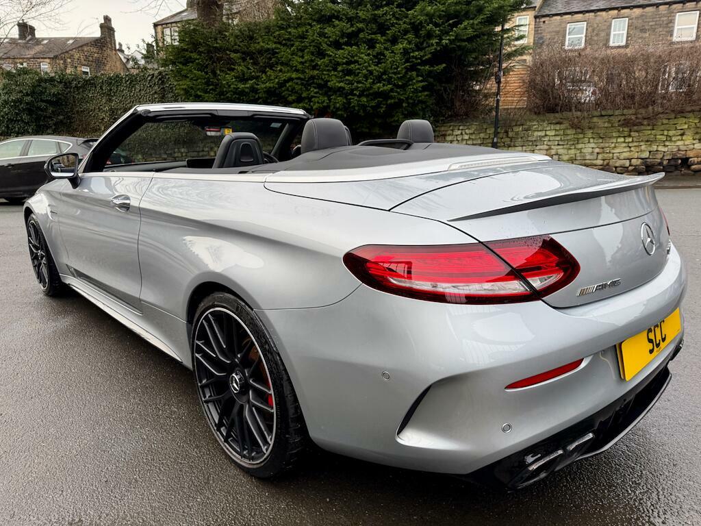Mercedes-Benz C Class 4.0 C63 V8 Biturbo Amg S Night Edition Premium Pl Silver #6