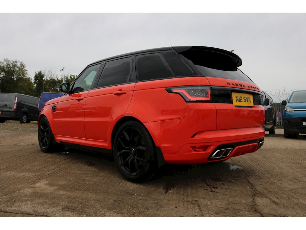 Land Rover Range Rover Sport Svr Orange #6