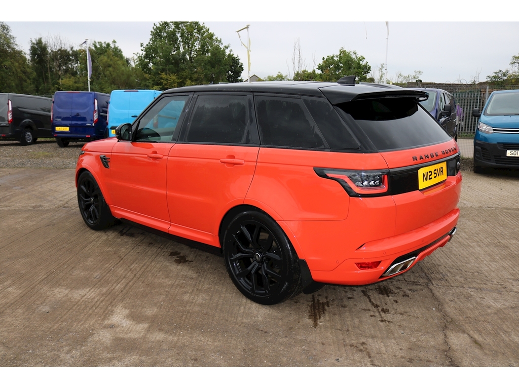 Land Rover Range Rover Sport Svr Orange #5