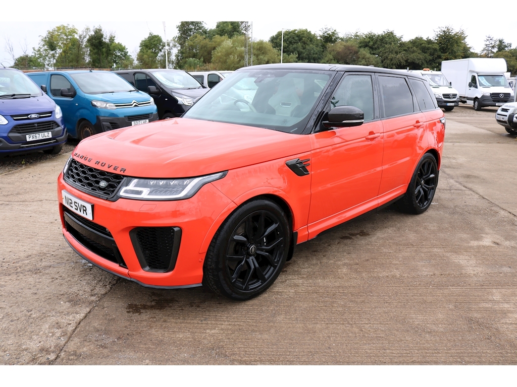 Land Rover Range Rover Sport Svr Orange #3