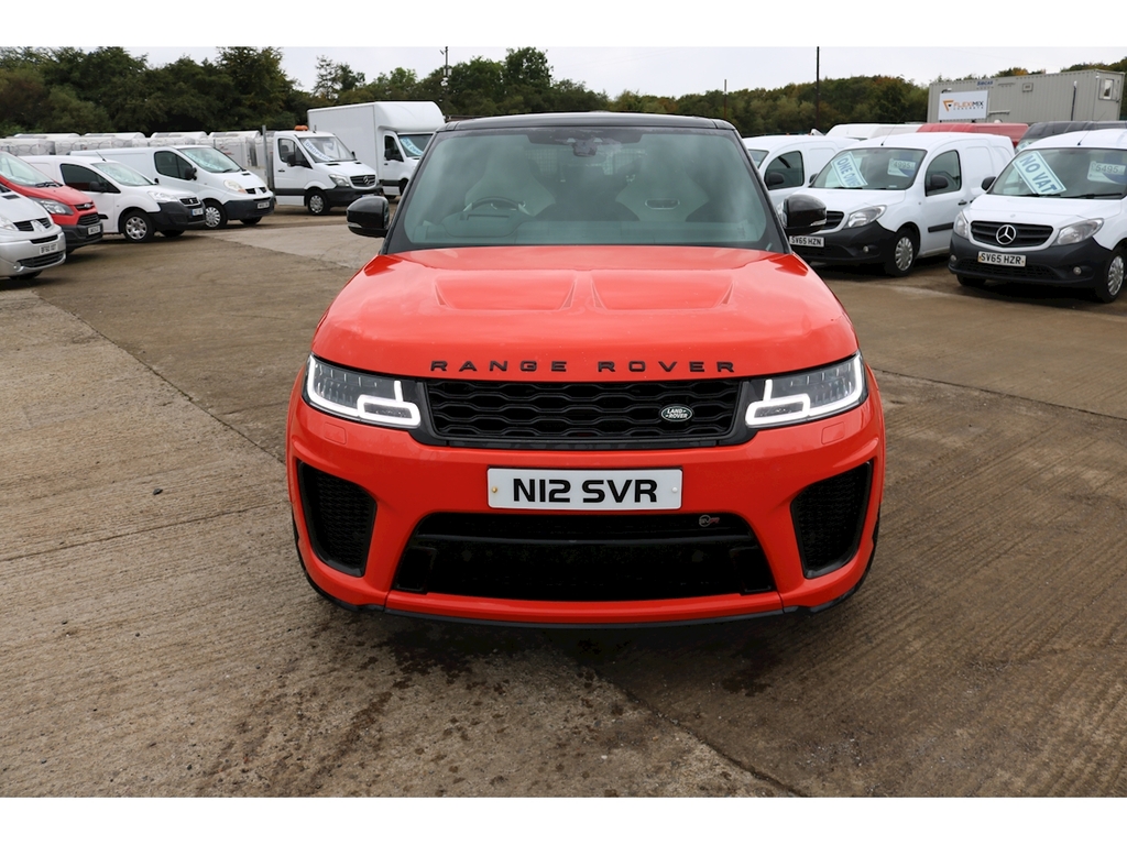 Land Rover Range Rover Sport Svr Orange #2