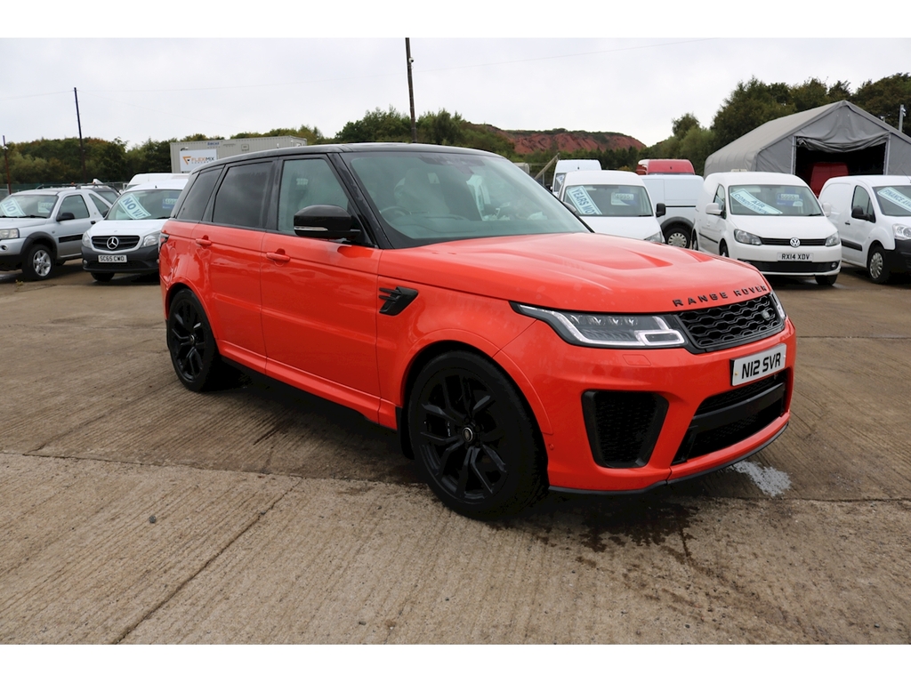 Land Rover Range Rover Sport Svr Orange