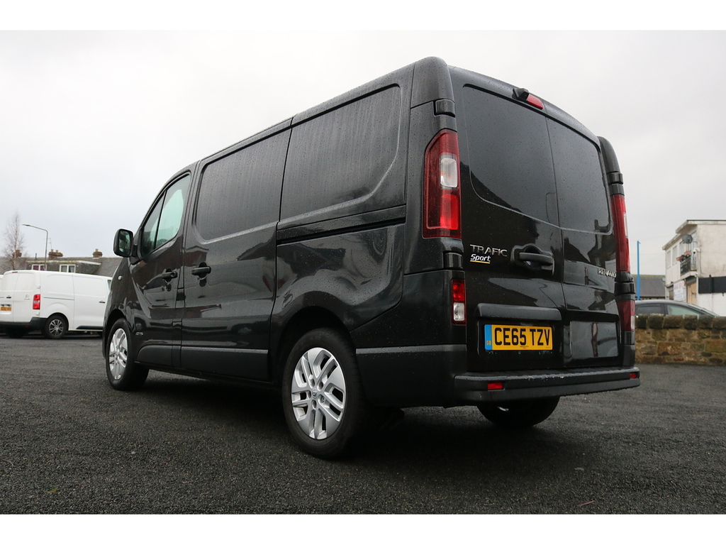 Renault Trafic Sl27 Sport Dci Sr Pv CE65TZV Black #6