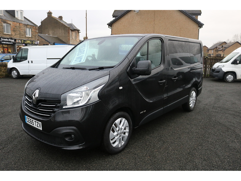 Renault Trafic Sl27 Sport Dci Sr Pv CE65TZV Black #3