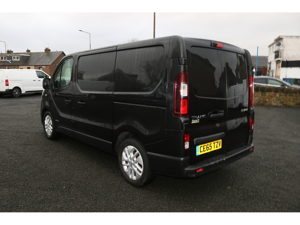 Renault Trafic Sl27 Sport Dci Sr Pv CE65TZV Black #5