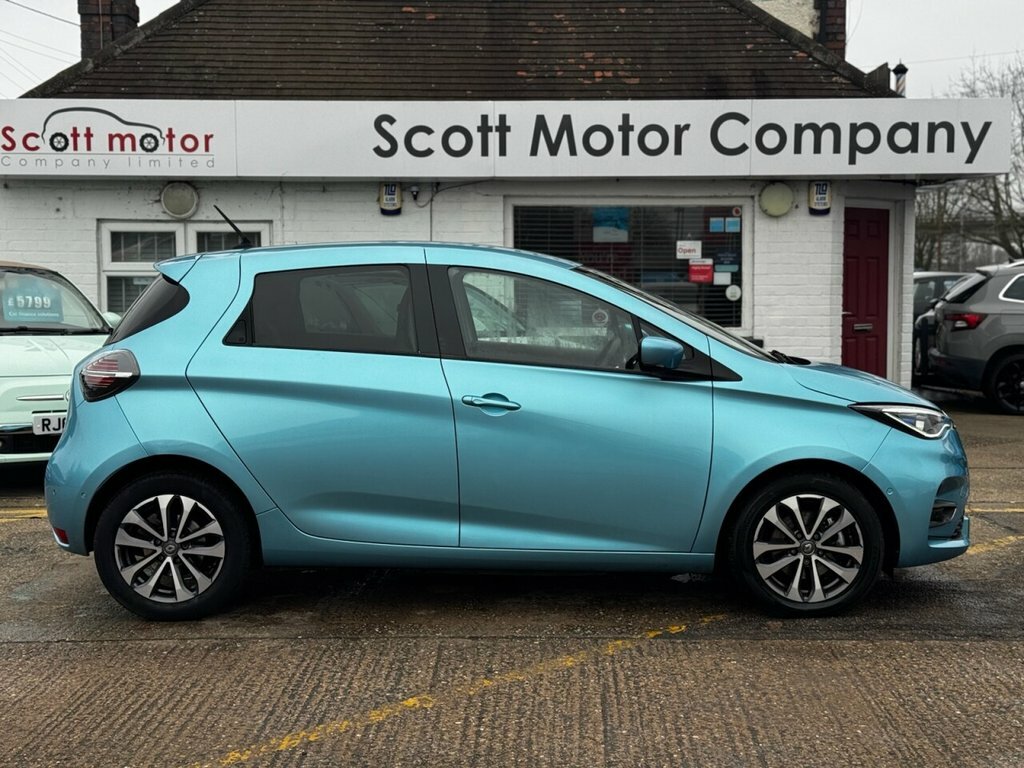 Renault Zoe Hatchback MJ71CRX Blue #4