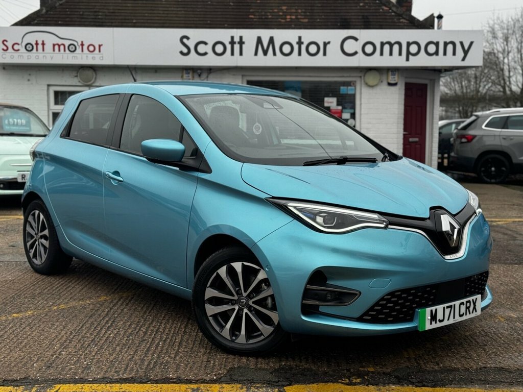 Renault Zoe Hatchback Blue