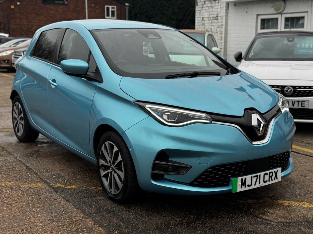Renault Zoe Hatchback MJ71CRX Blue #5