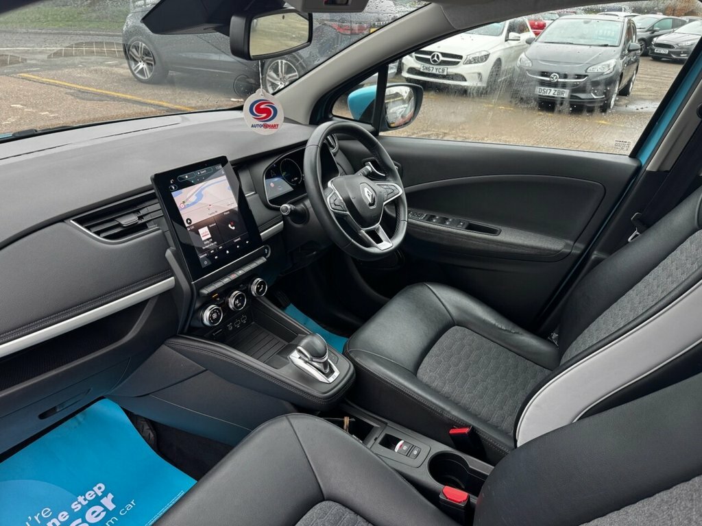 Renault Zoe Hatchback MJ71CRX Blue #3