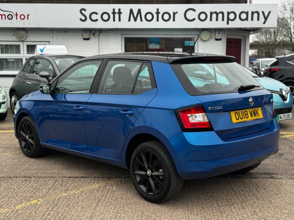 Skoda Fabia 1L Colour Edition OU18WWK Blue #2