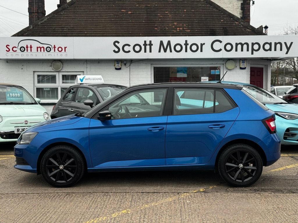 Skoda Fabia 1L Colour Edition OU18WWK Blue #5