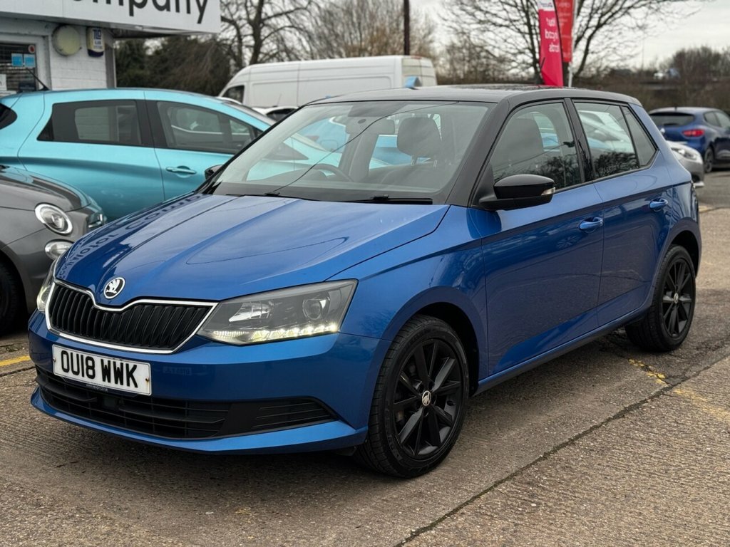 Skoda Fabia 1L Colour Edition OU18WWK Blue #4