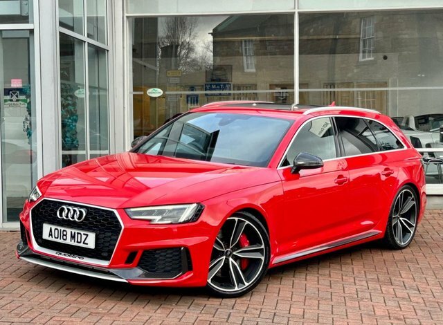 Audi RS4 Avant 2.9 Tfsi V6 Carbon AO18MDZ Red #4