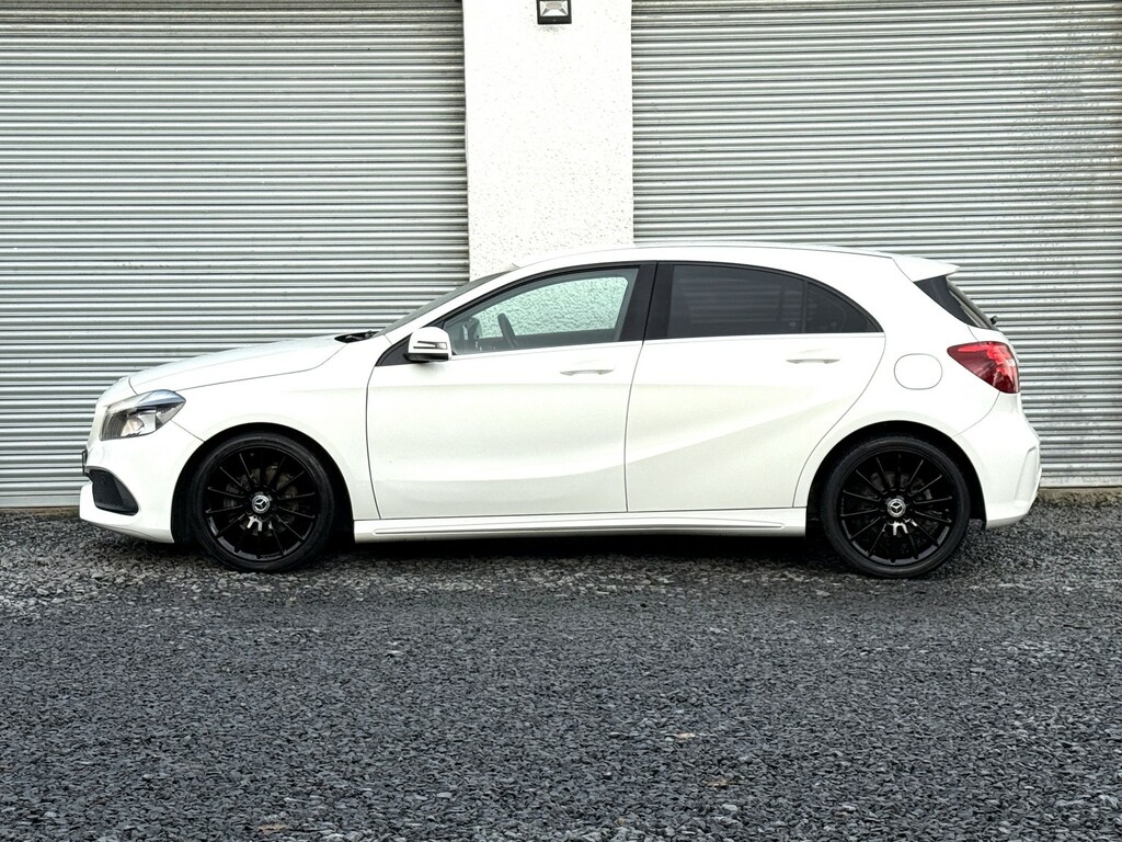 Mercedes-Benz A Class 1.5 A180d Amg Line 2017 WG17MFV White #6