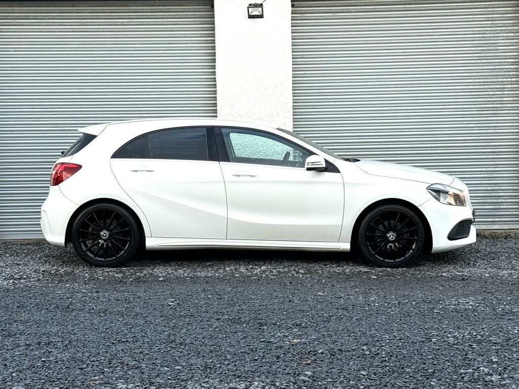 Mercedes-Benz A Class 1.5 A180d Amg Line 2017 WG17MFV White #2
