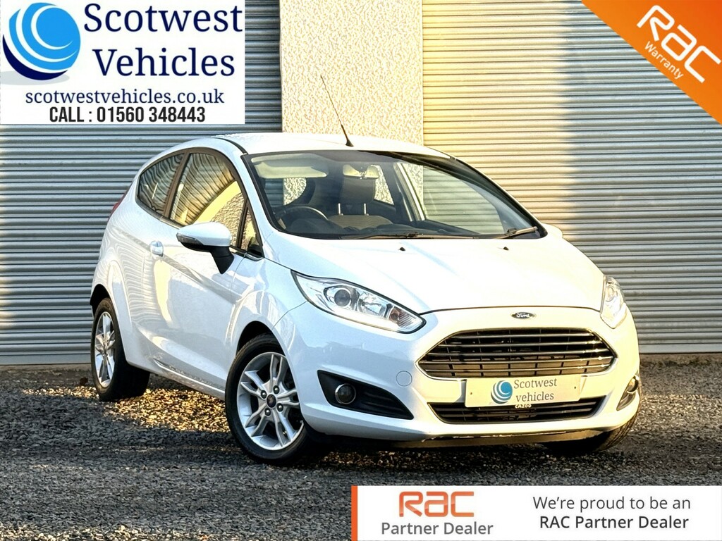 Ford Fiesta 1.3 Zetec 2017 White