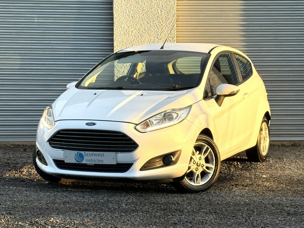 Ford Fiesta 1.3 Zetec 2017 DC17SXB White #5
