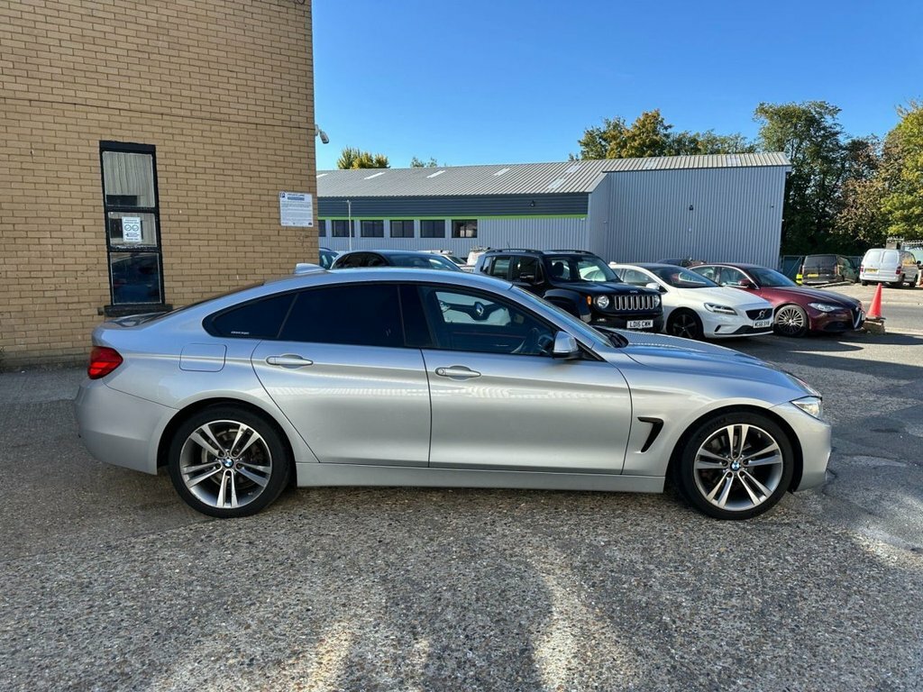 BMW 4 Series Gran Coupe 2L Sport Silver #2
